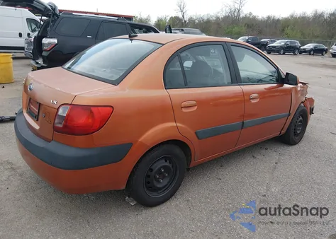 2009 Kia Rio Lx from USA, damaged, VIN KNADE223396462940